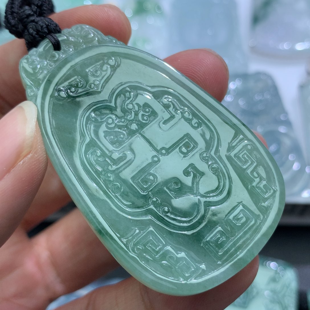 颈饰未镶嵌翡翠缅甸天然A货翡翠