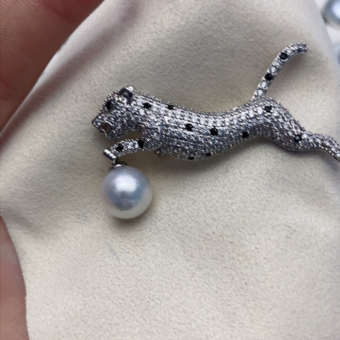 【闪购商品】海水珍珠胸针未镶嵌