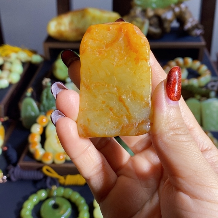 和田玉手链未镶嵌W****弯