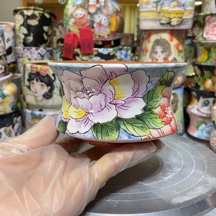 景德镇艺术手绘作品