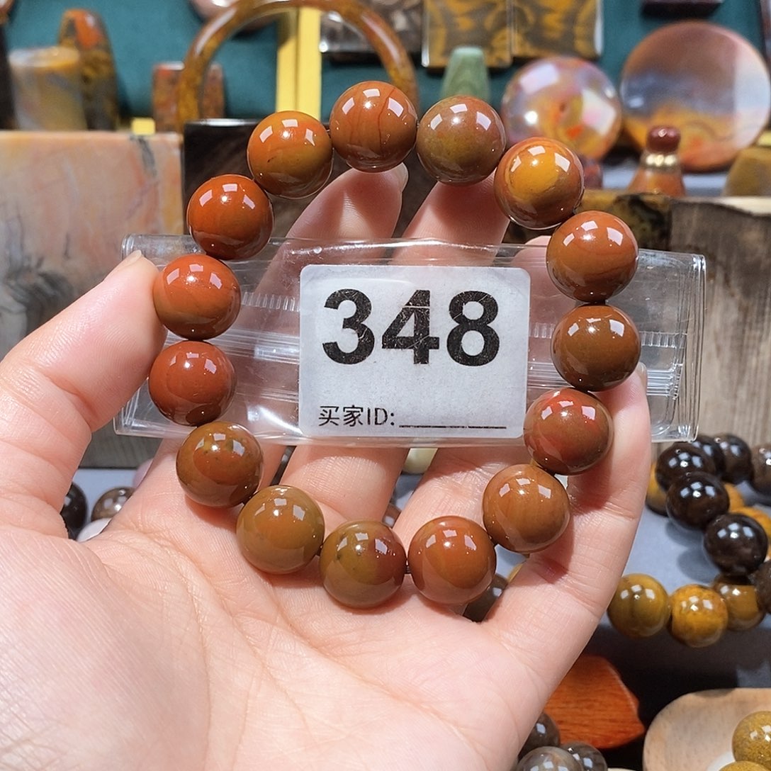 硅化玉天然北票硅化玉手串未镶嵌天然北票硅化玉手串