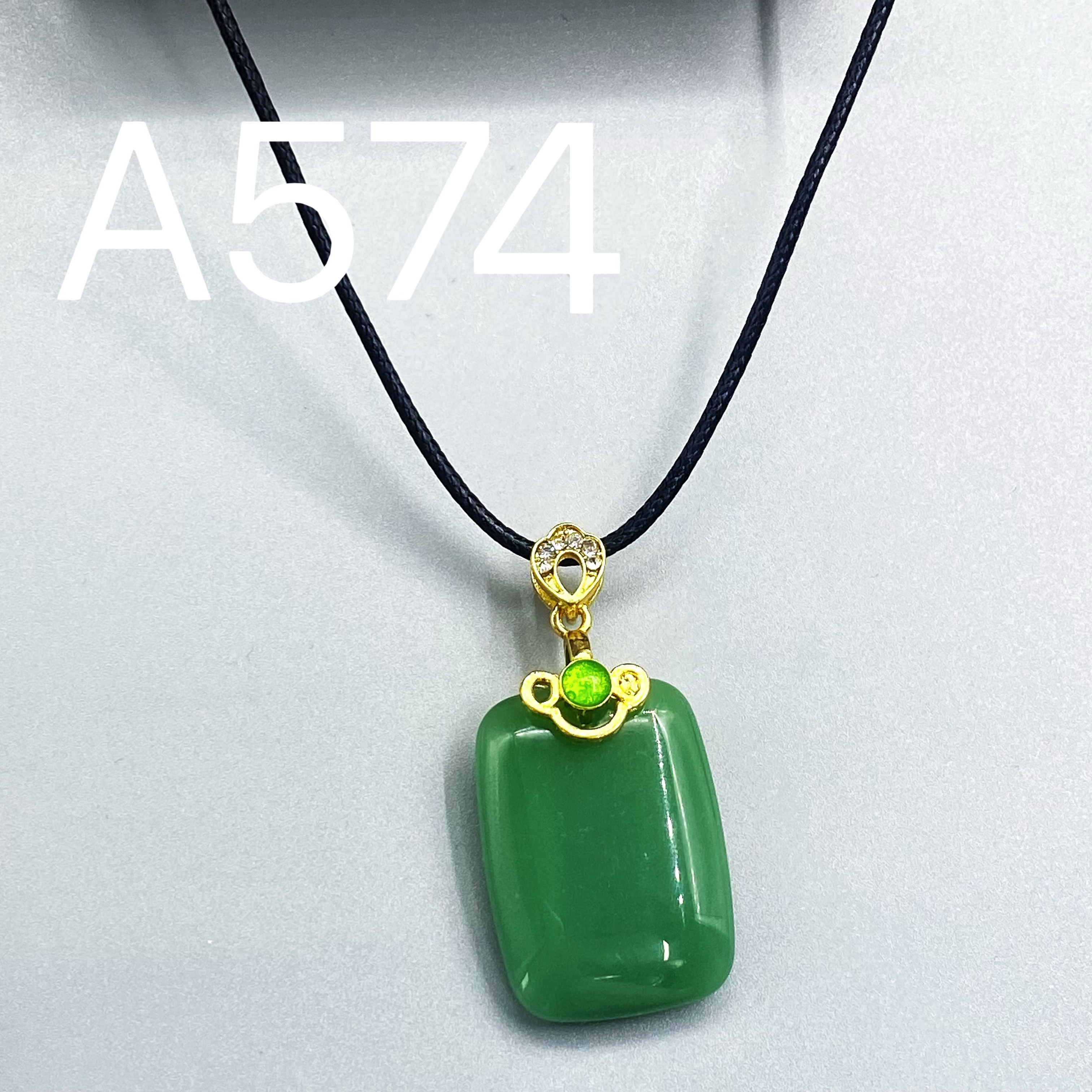 A574项链平安扣无事时尚轻奢