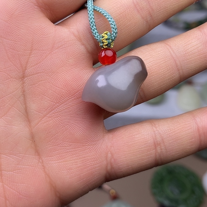 和田玉吊坠(不含链)未镶嵌