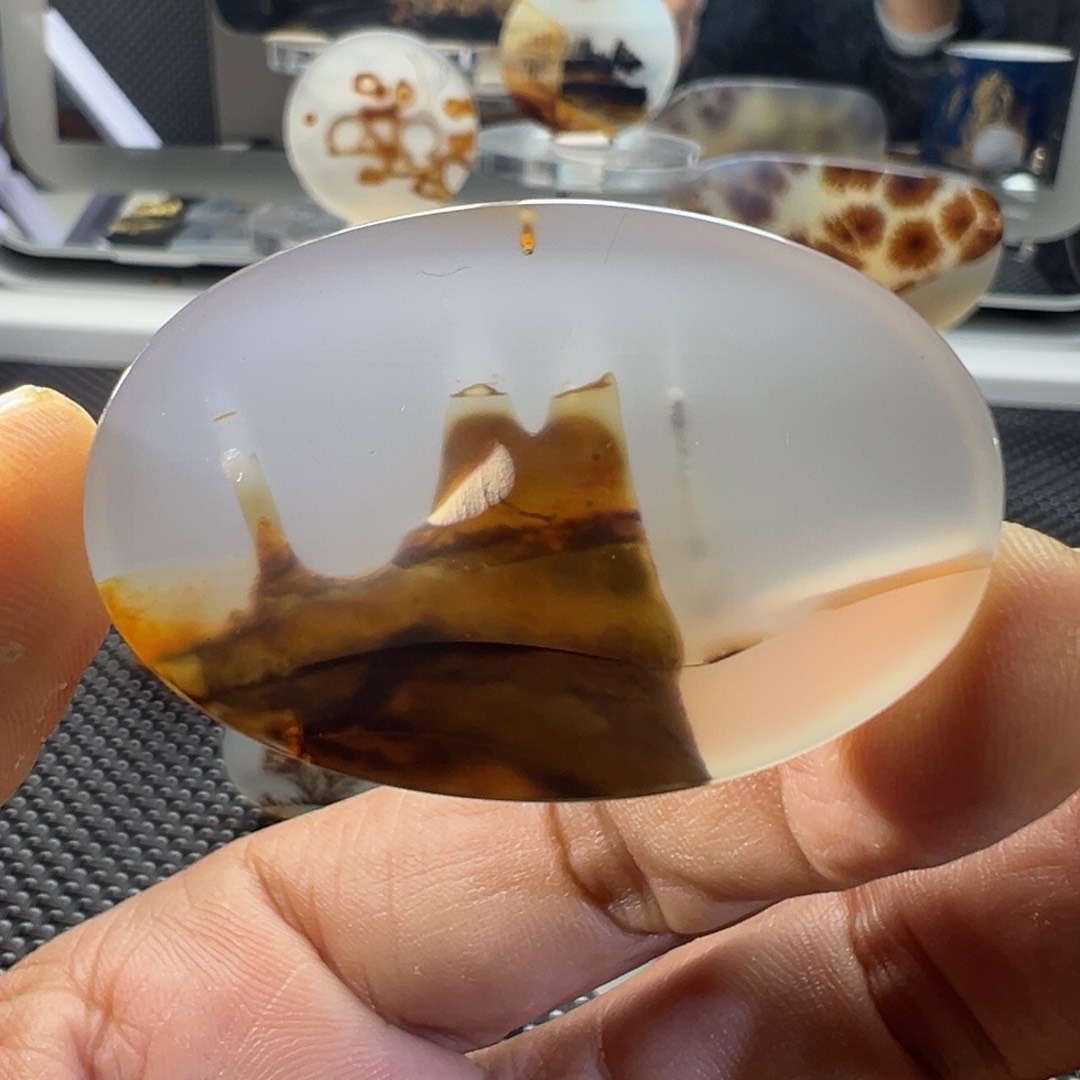 未镶嵌玛瑙/玉髓珠宝奇石