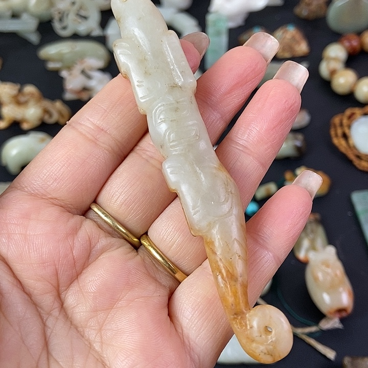 和田玉（糖玉）挂件未镶嵌