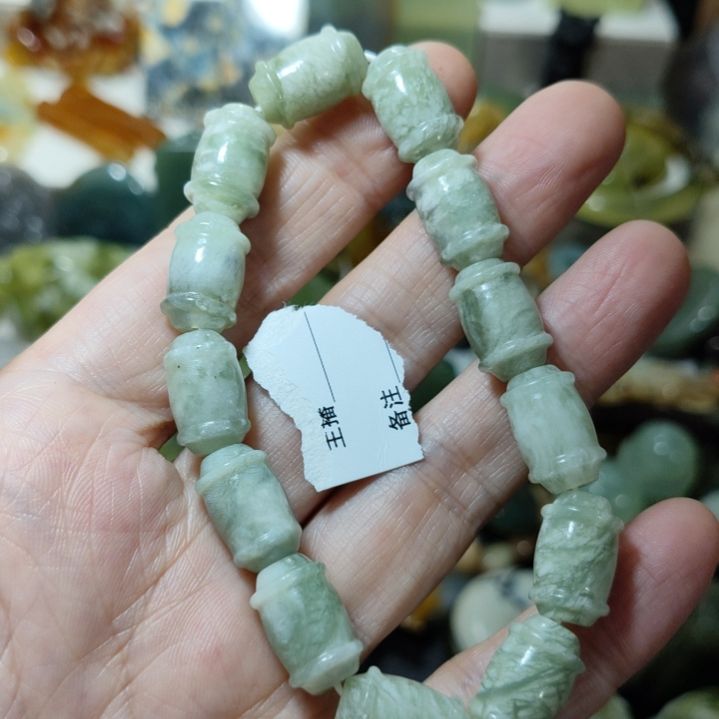 岫玉未镶嵌手串手串