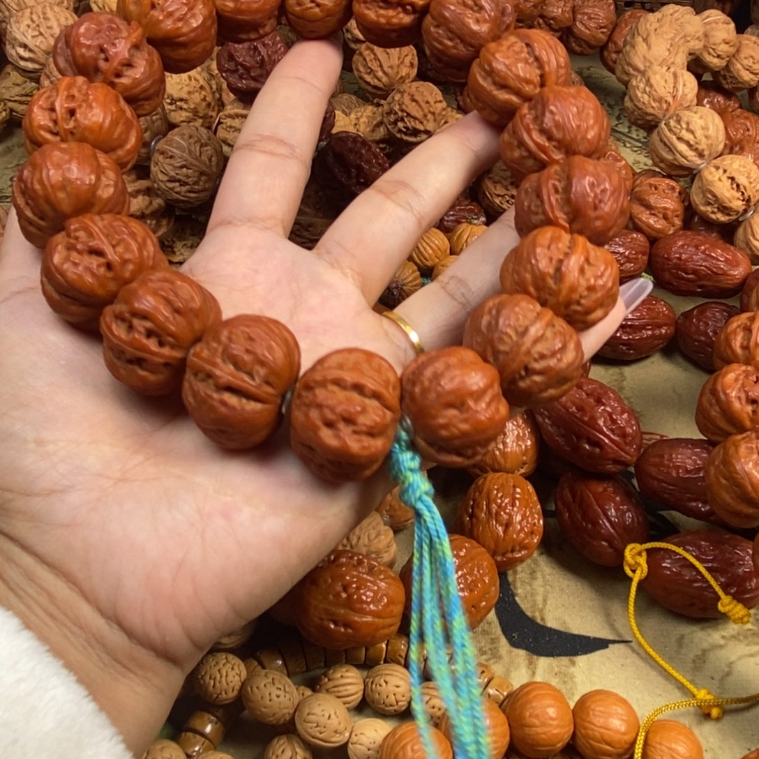 沫***苒吊坠文玩核桃元宝磨盘文玩核桃