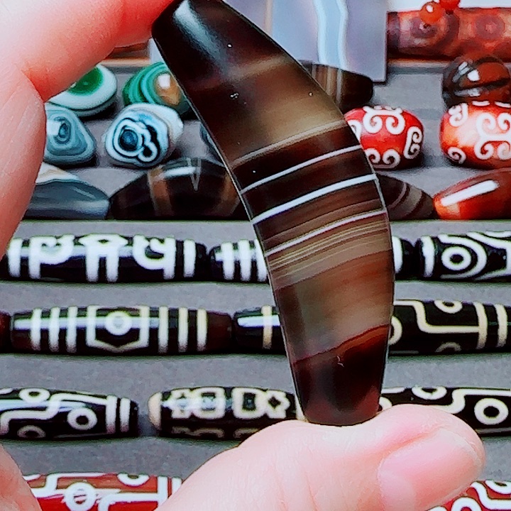 玛瑙/玉髓合金珠宝半成品