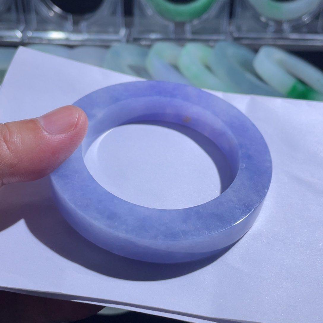 翡翠手镯未镶嵌纯天然缅甸翡翠手镯