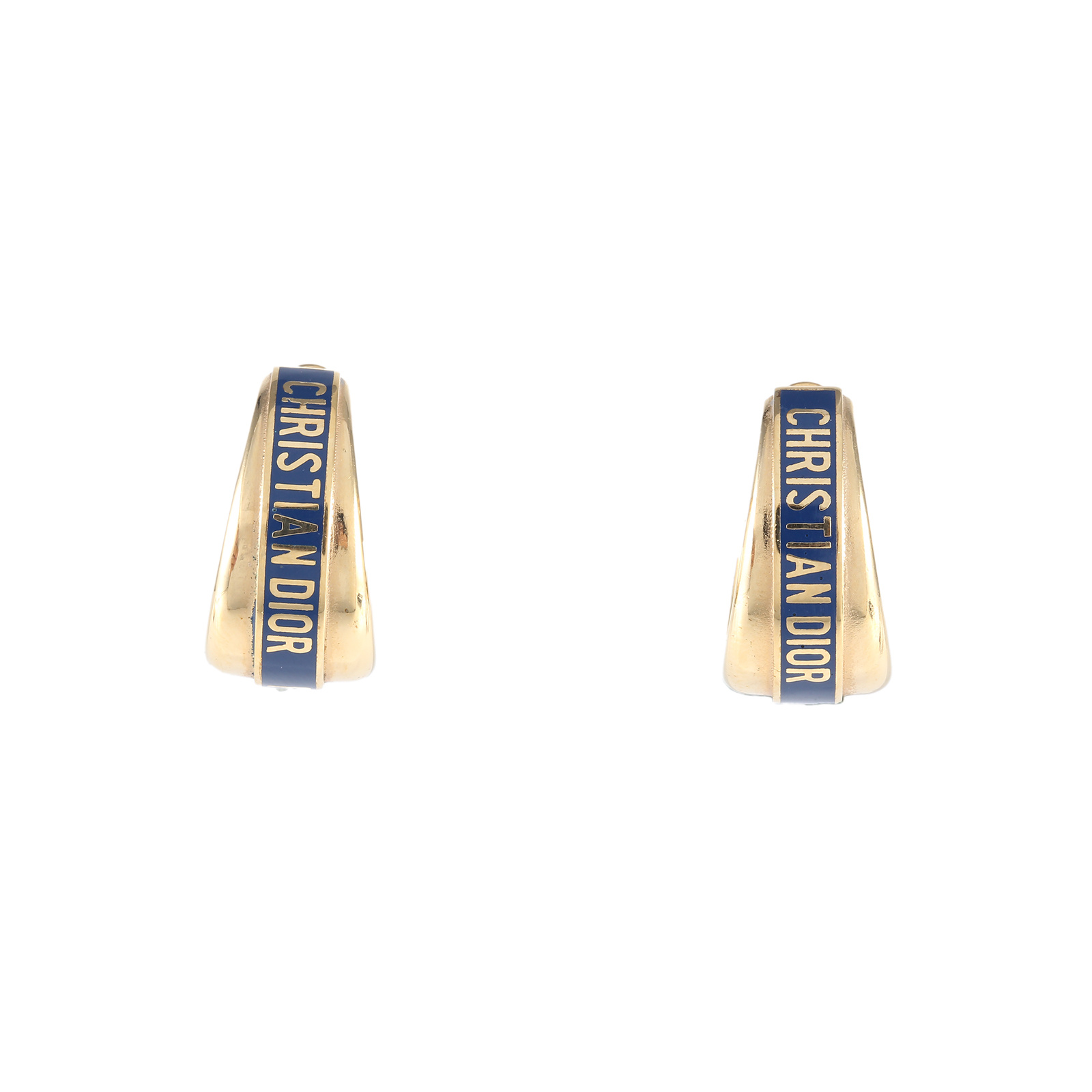 99新 DIOR/迪奥 活动小花攀攀 合金 Code 半圈字母 珐琅 耳环