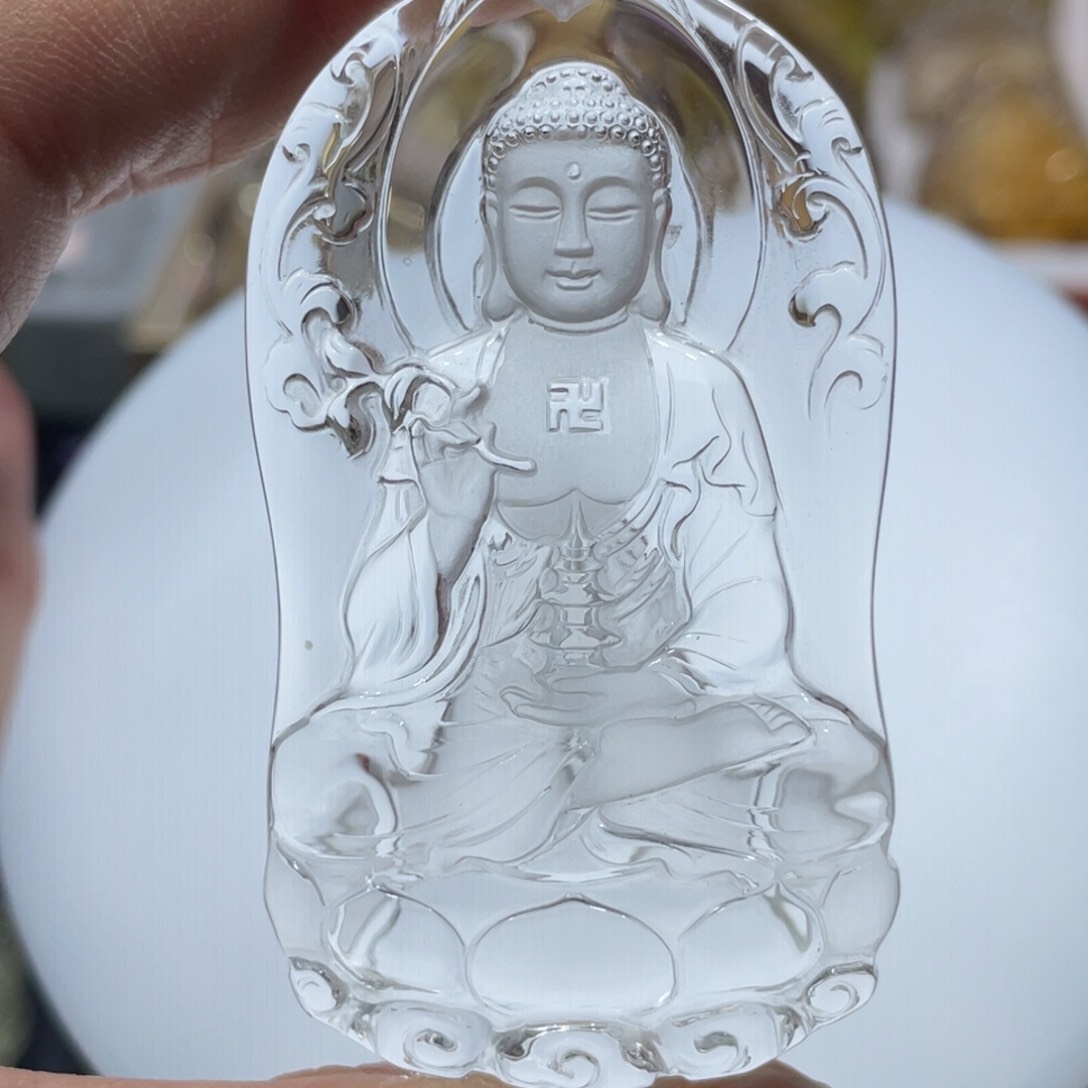 水晶颈饰未镶嵌定制