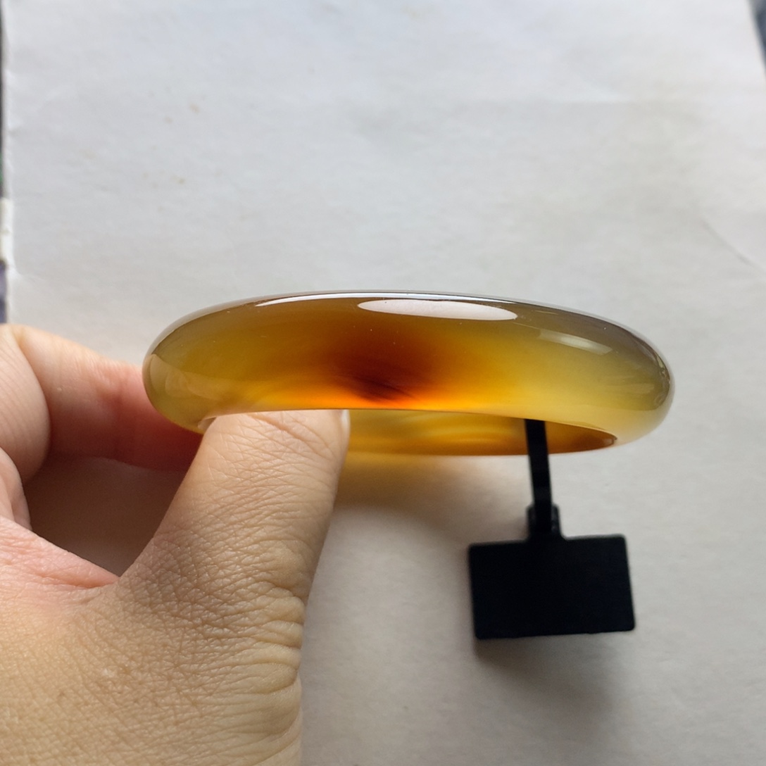 玛瑙/玉髓手镯未镶嵌54.8