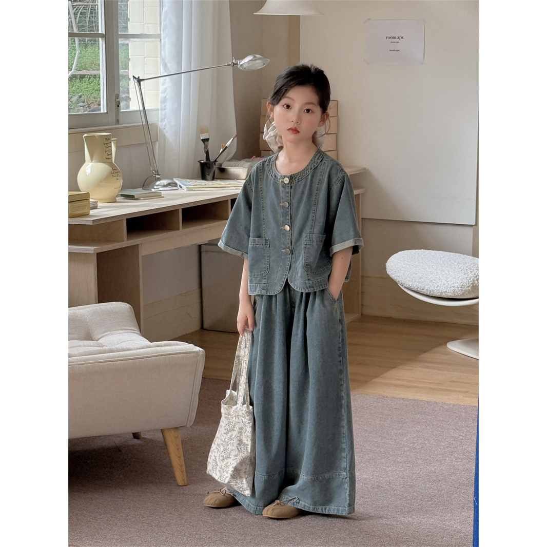 LJ·25夏~牛仔套装71835