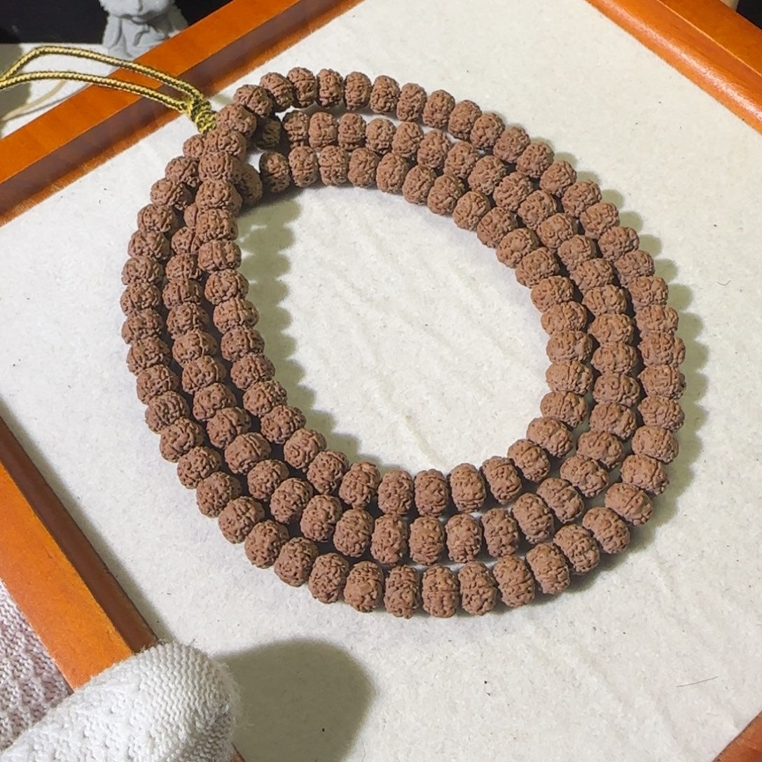 金刚菩提吊坠平细脖挂8.3