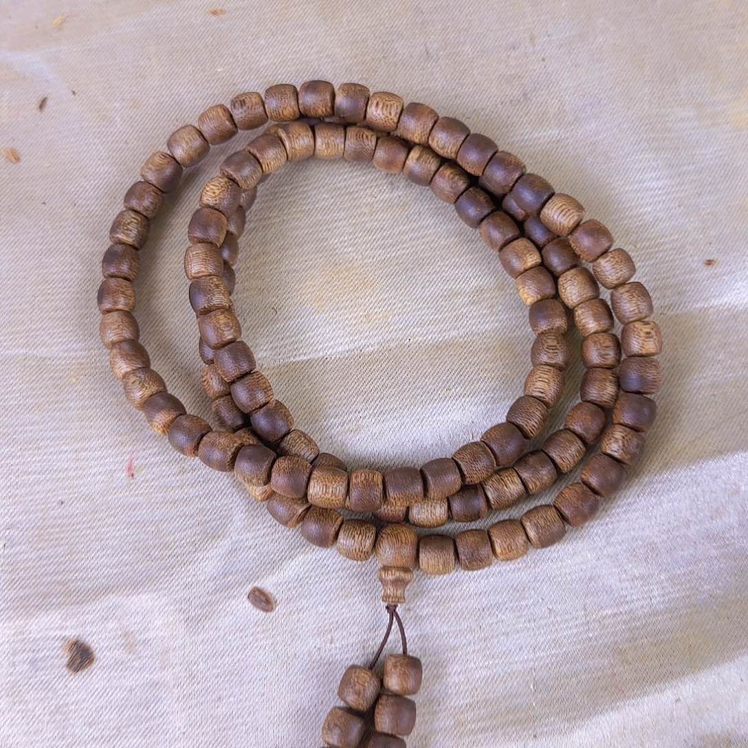 手串沉香芽庄白棋09鼓珠多圈收藏级39克多样性发一