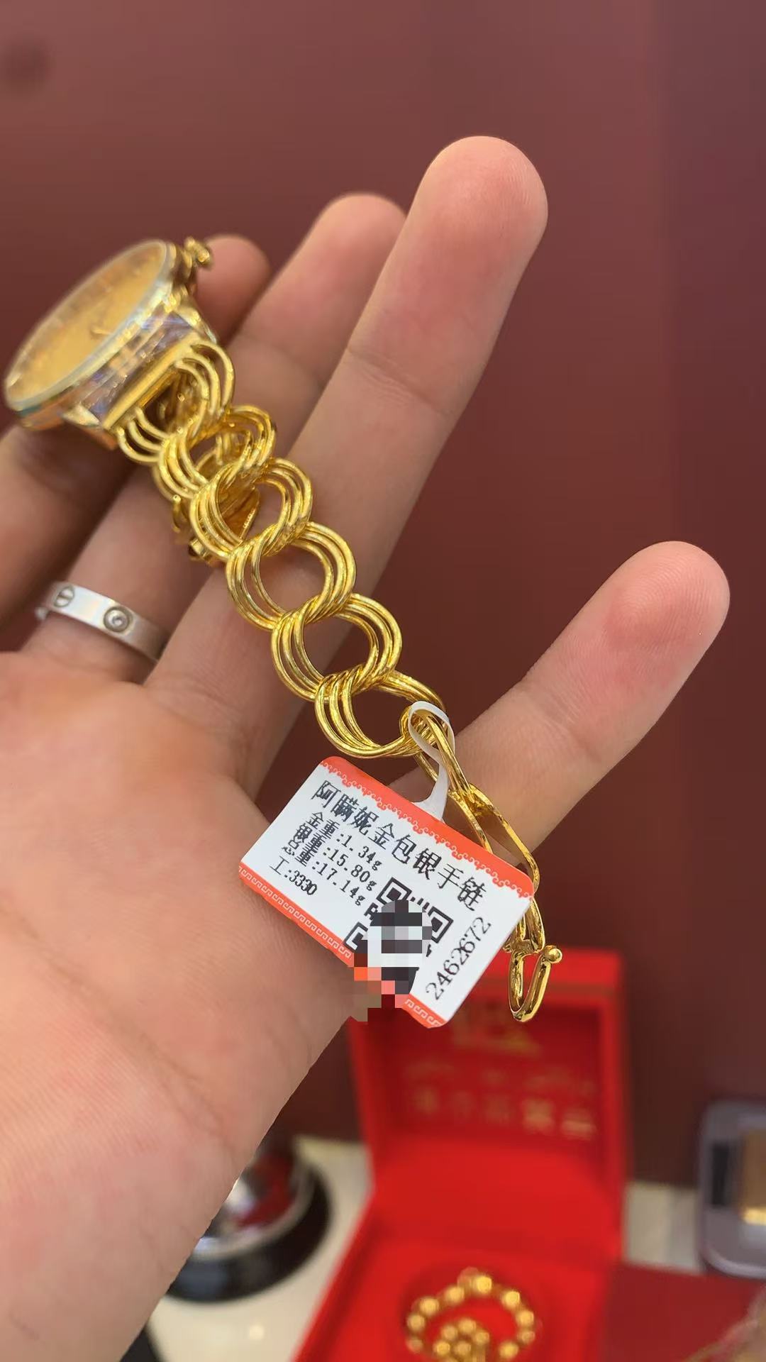 合金手链 手链金色时尚