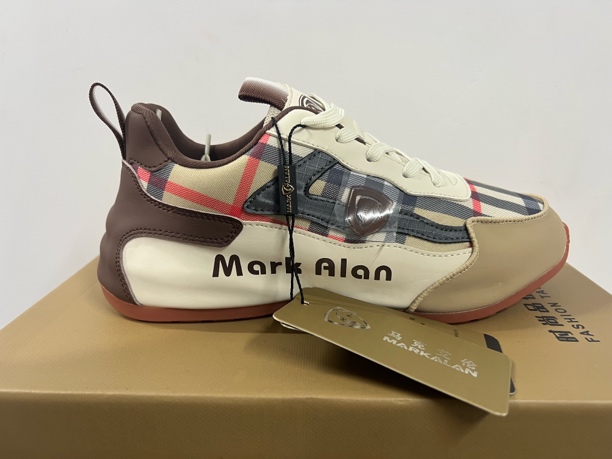 MK棋盘格新款手工帕拉鞋包底鞋运动休闲鞋