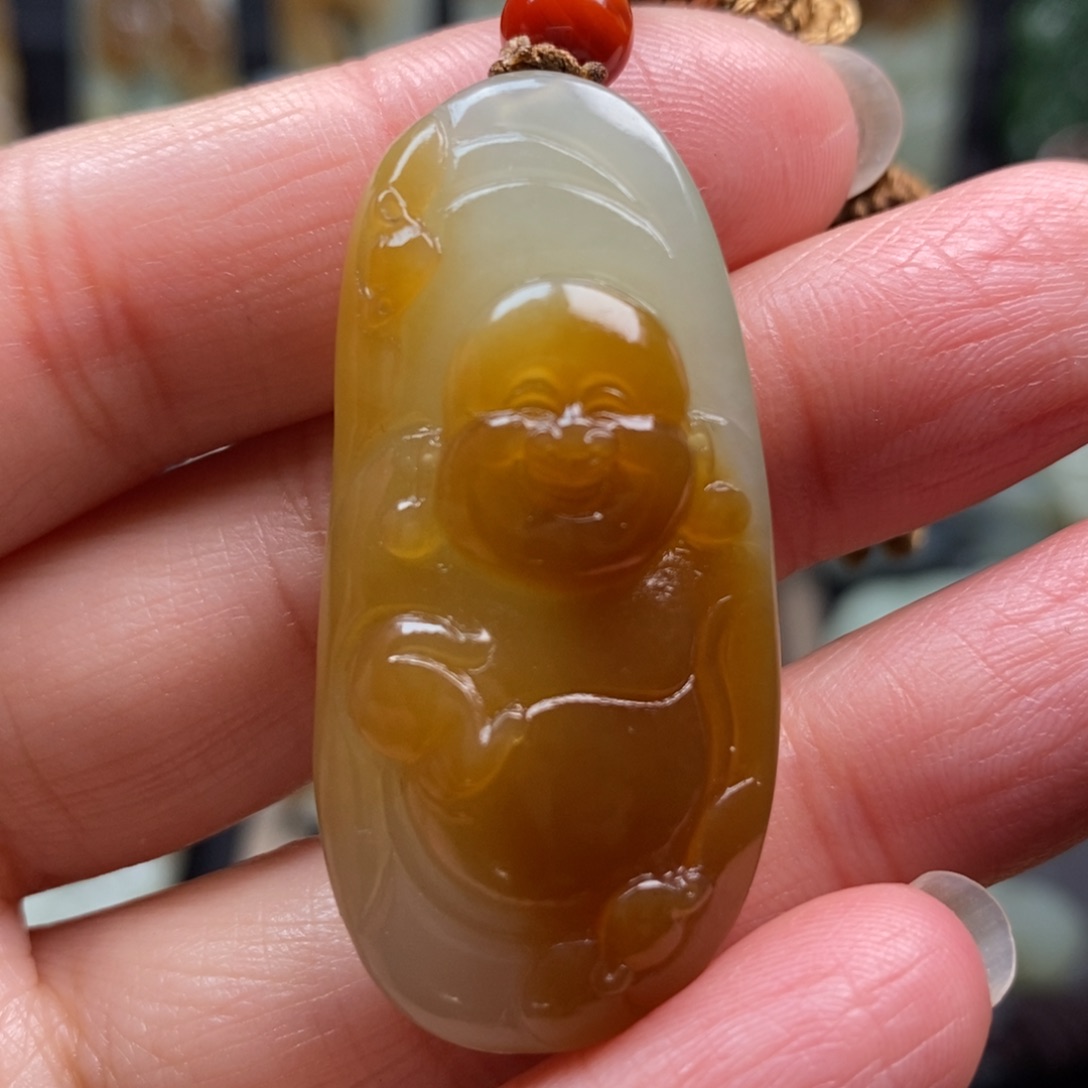 和田玉挂件未镶嵌