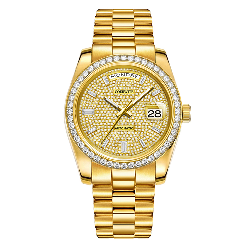 【东升专属】顶奢版黄冰糖全球限量500枚/999真金真钻机械腕表