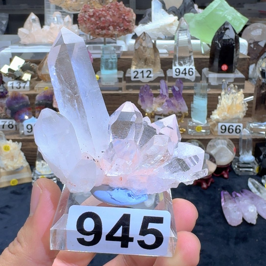 未镶嵌珠宝半成品水晶印度粉喜马