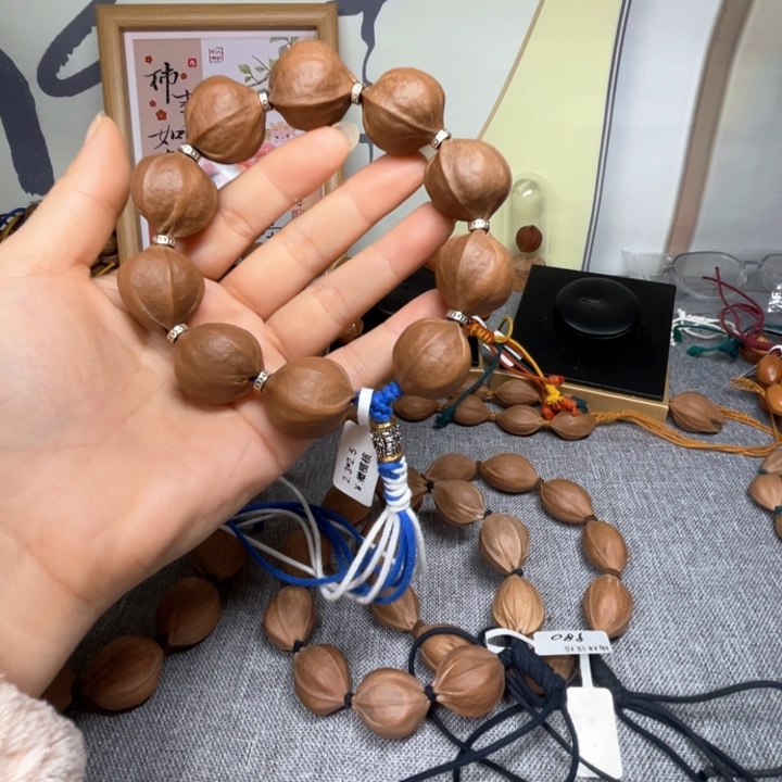 橄榄核手串/手链吃****?梅林铁核23.25