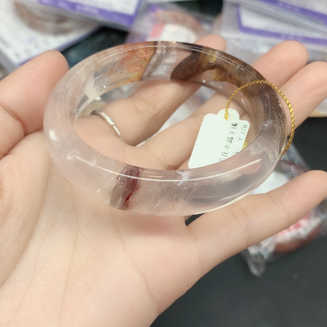 水晶手镯未镶嵌046（5758:；到）