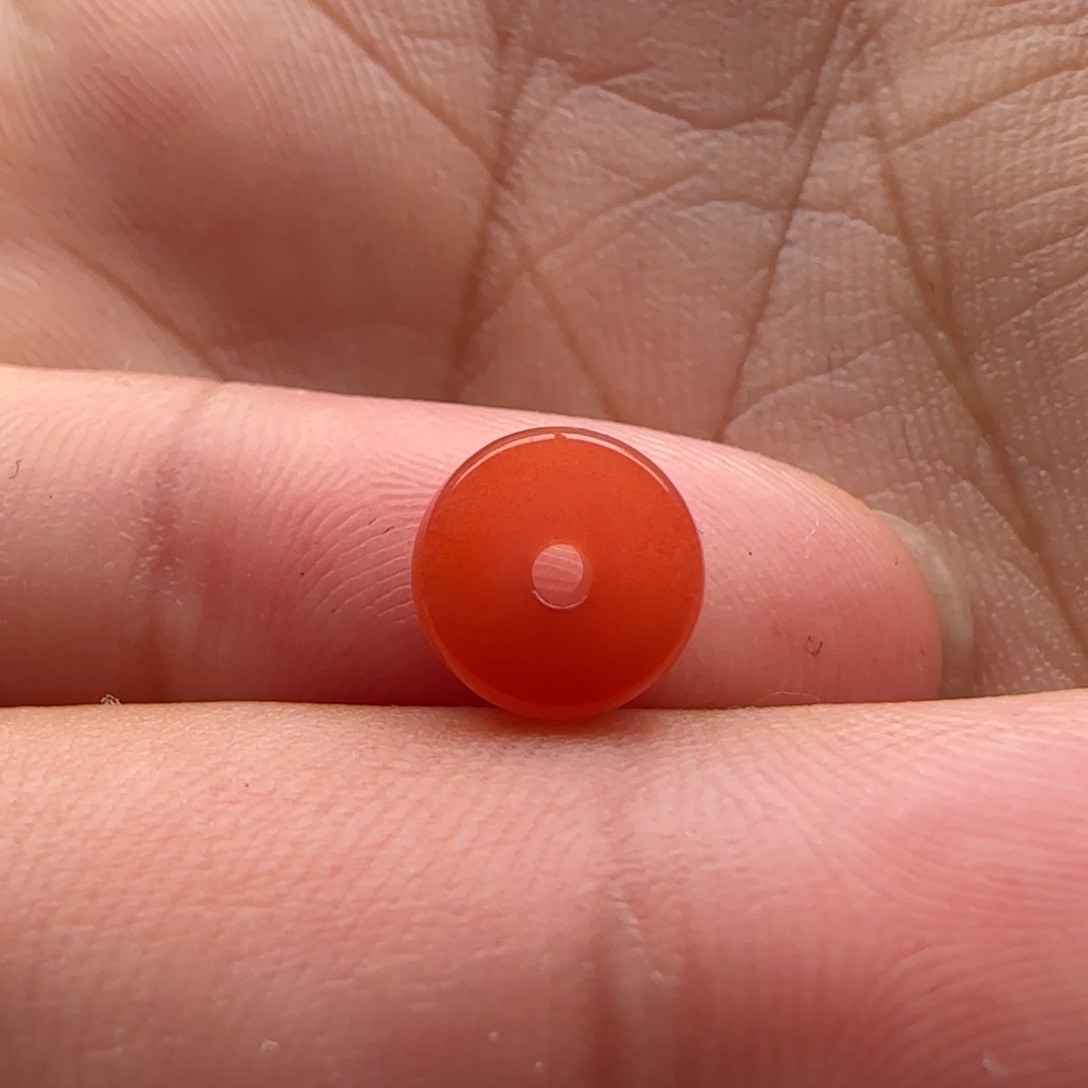 南红玛瑙未镶嵌隔片7.7x2.7?**.