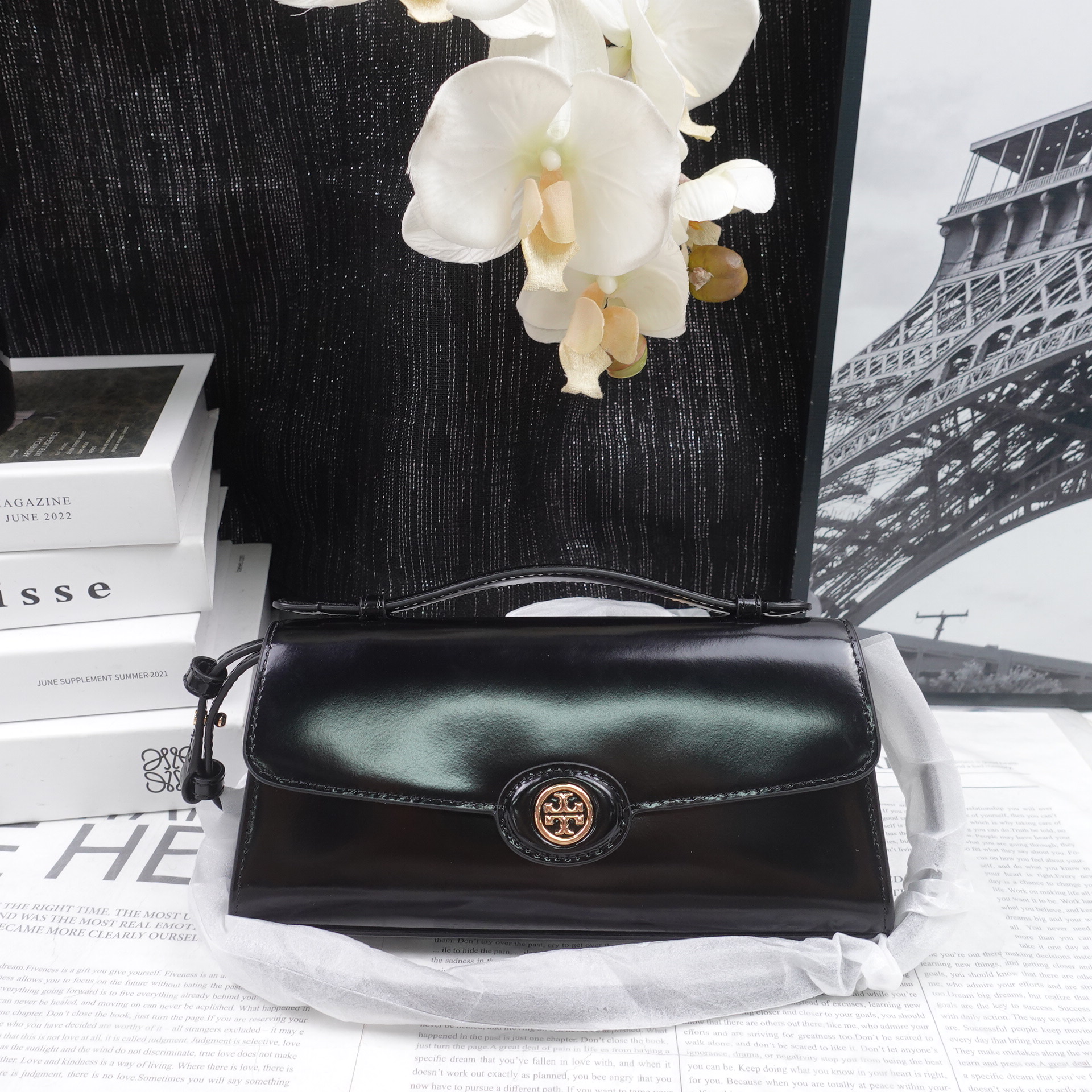 95新 TORY BURCH/汤丽柏琦 单肩包/T_ZY0000  T10331288