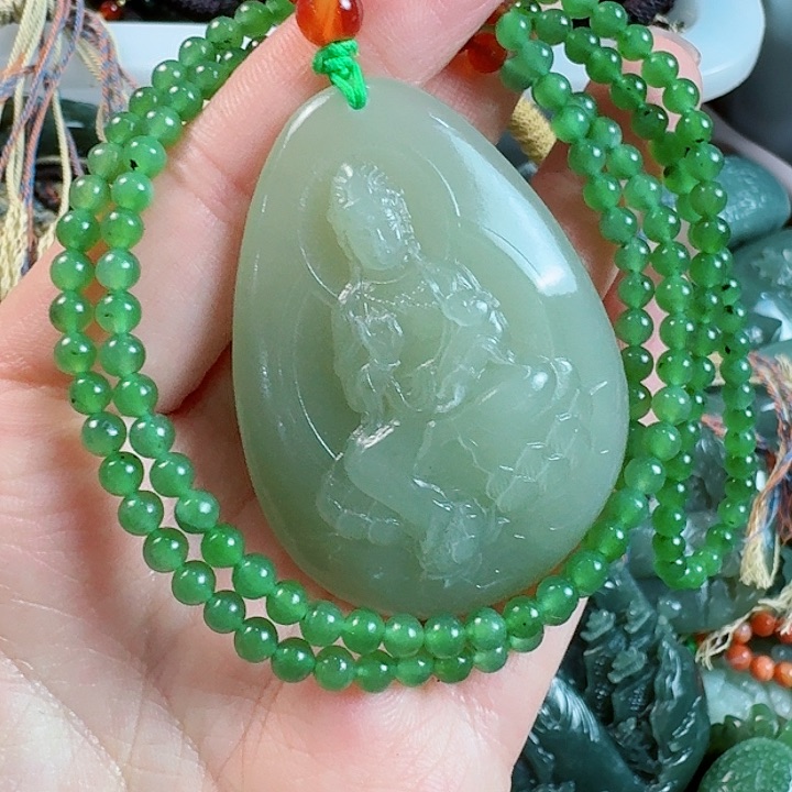 和田玉挂件未镶嵌