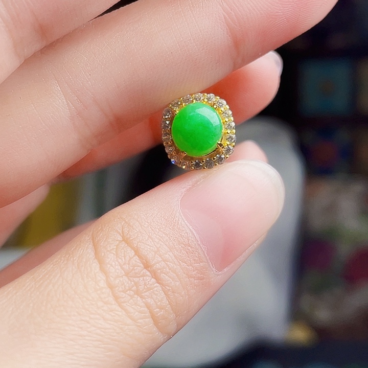 翡翠银S925镶嵌颈饰多样性