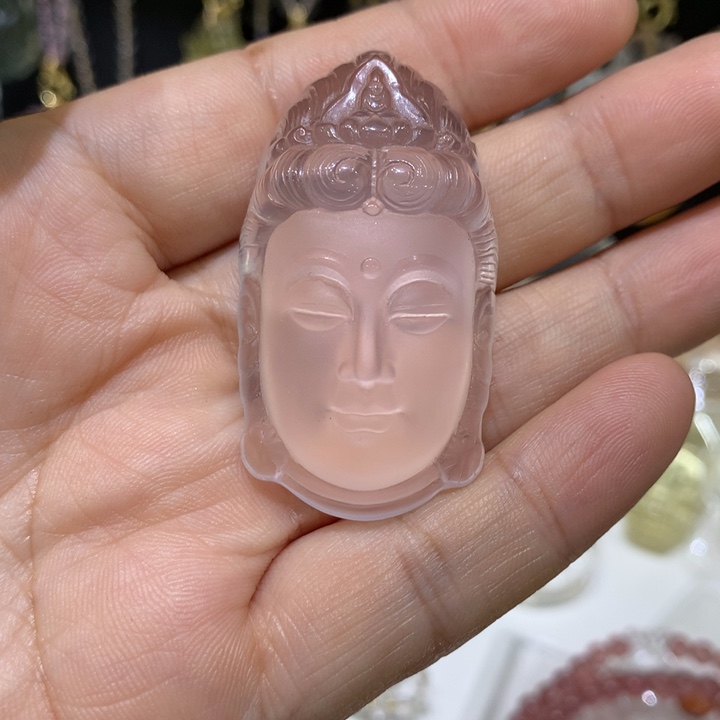 水晶颈饰未镶嵌风**合天然