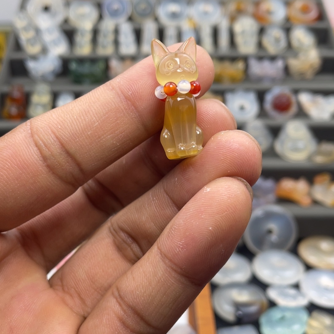 玛瑙/玉髓未镶嵌颈饰