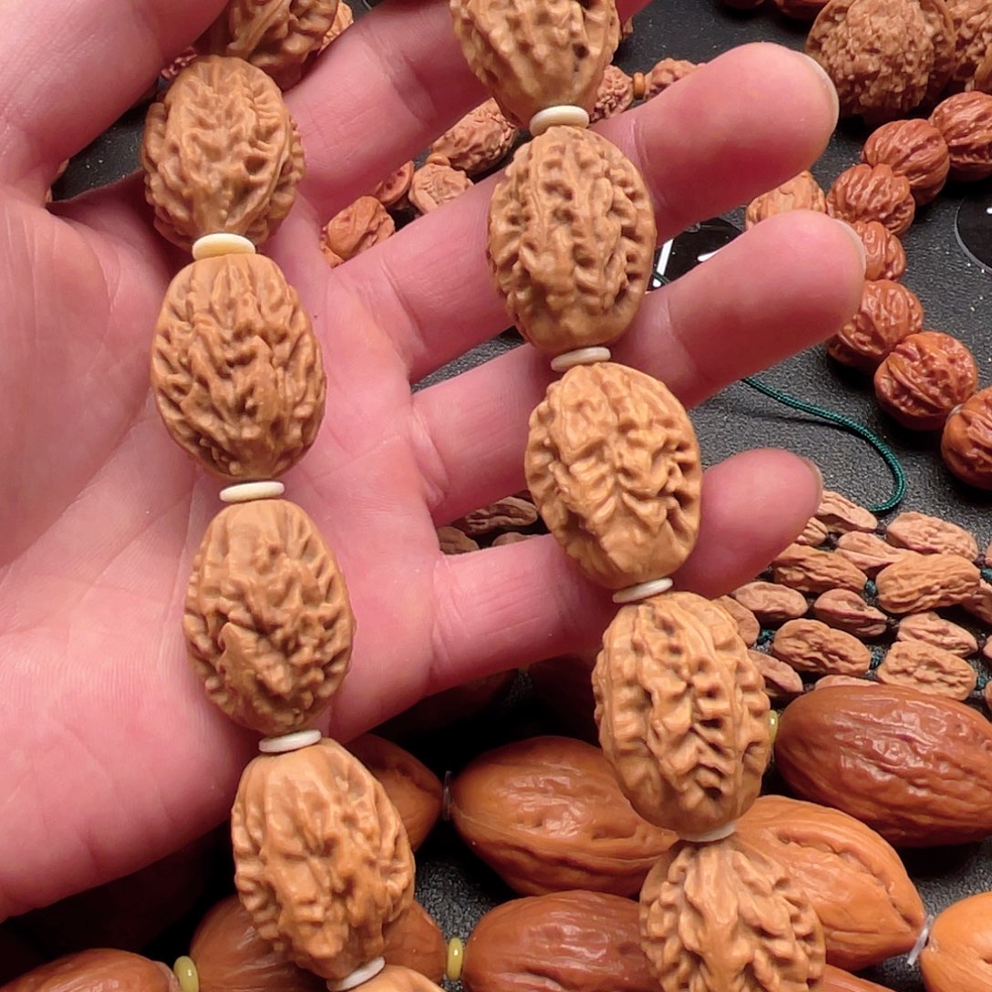 (***)文玩核桃吊坠麦穗