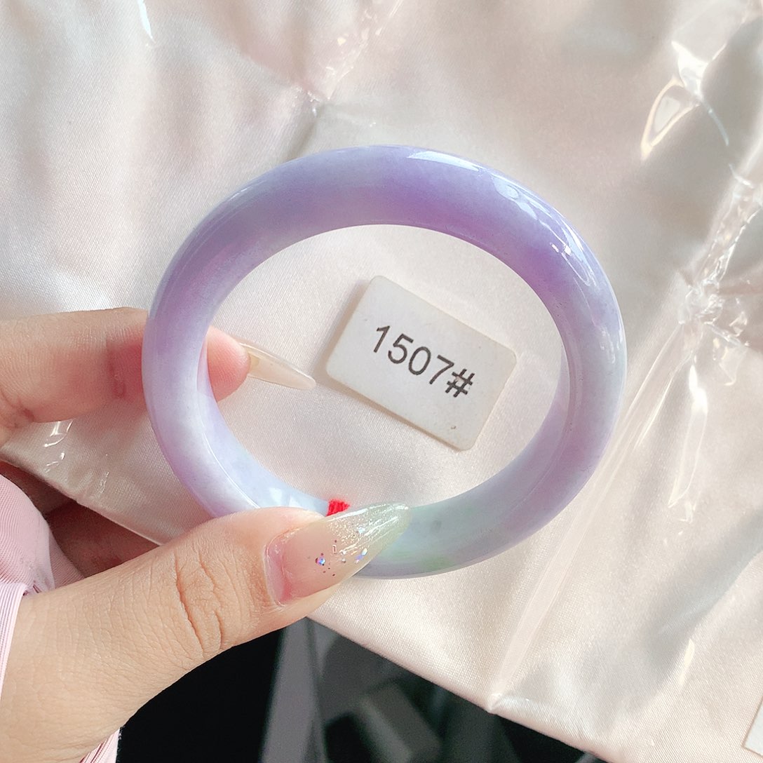 未镶嵌手镯翡翠55 天然缅甸a货翡翠1507