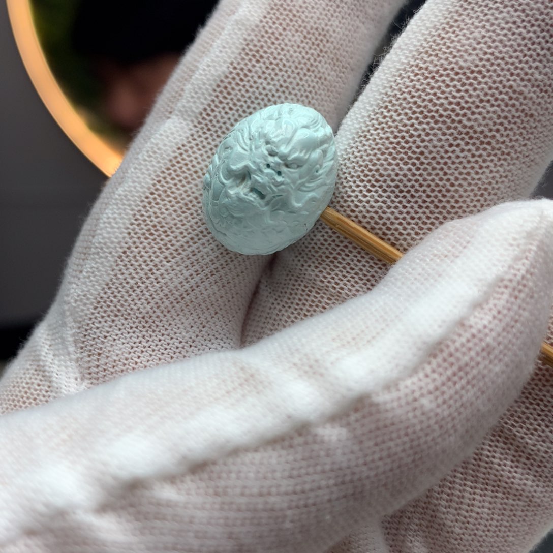 绿松石挂件未镶嵌