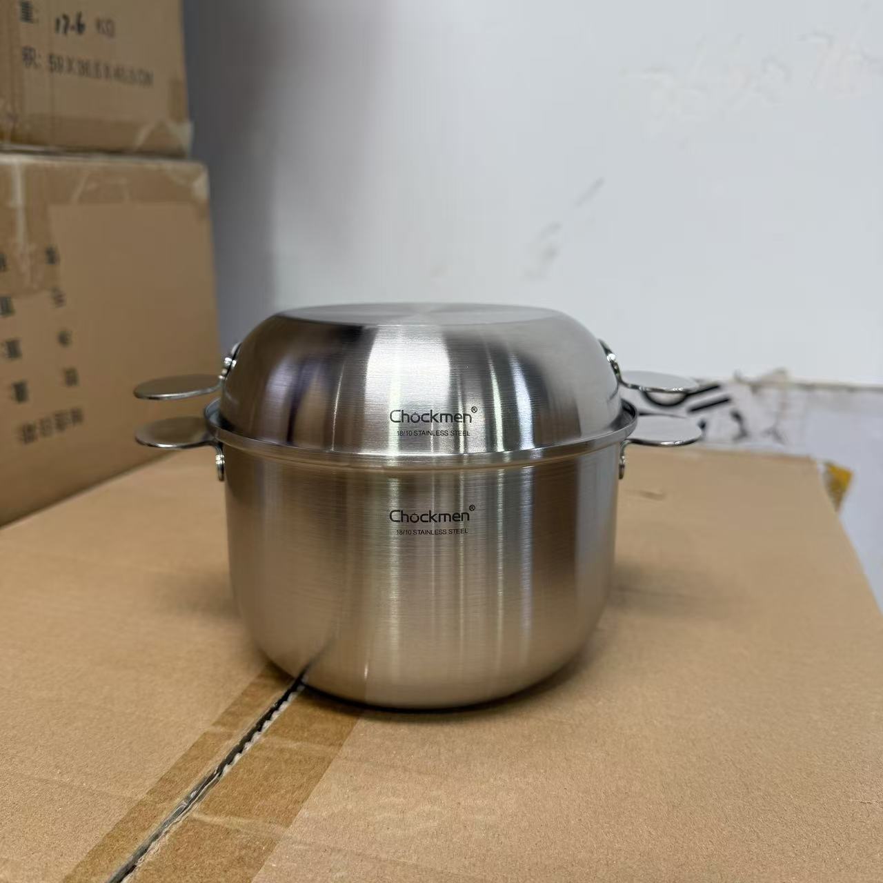 卓德铭18/10不锈钢14cm炖盅饭煲两用