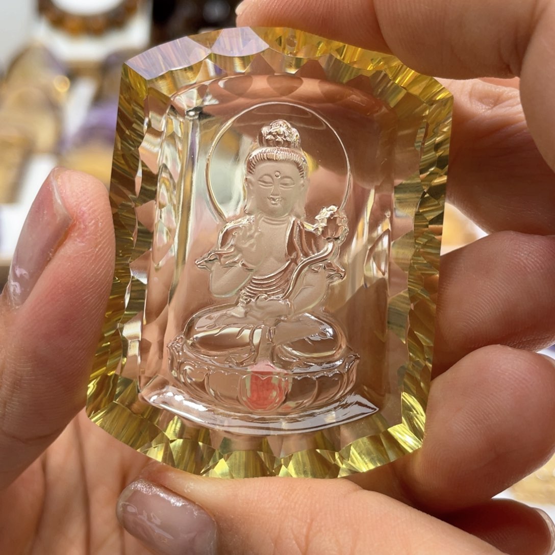 颈饰未镶嵌水晶定制