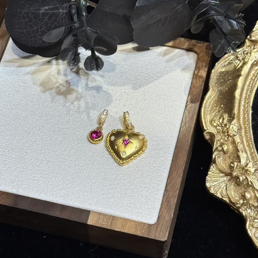 足金999 黄金5G工艺 吊坠