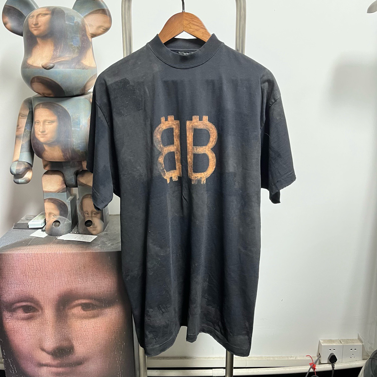 99新 Balenciaga/巴黎世家 比特币短袖 M0907 尺码：1衣长78胸围59