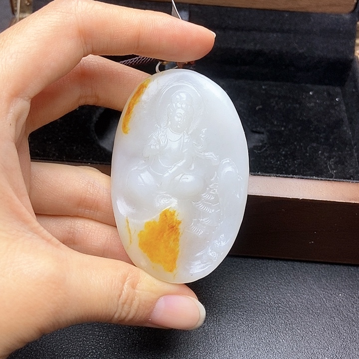 和田玉挂件未镶嵌N