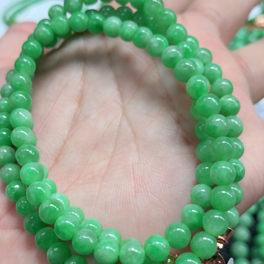 未镶嵌手链翡翠翡翠