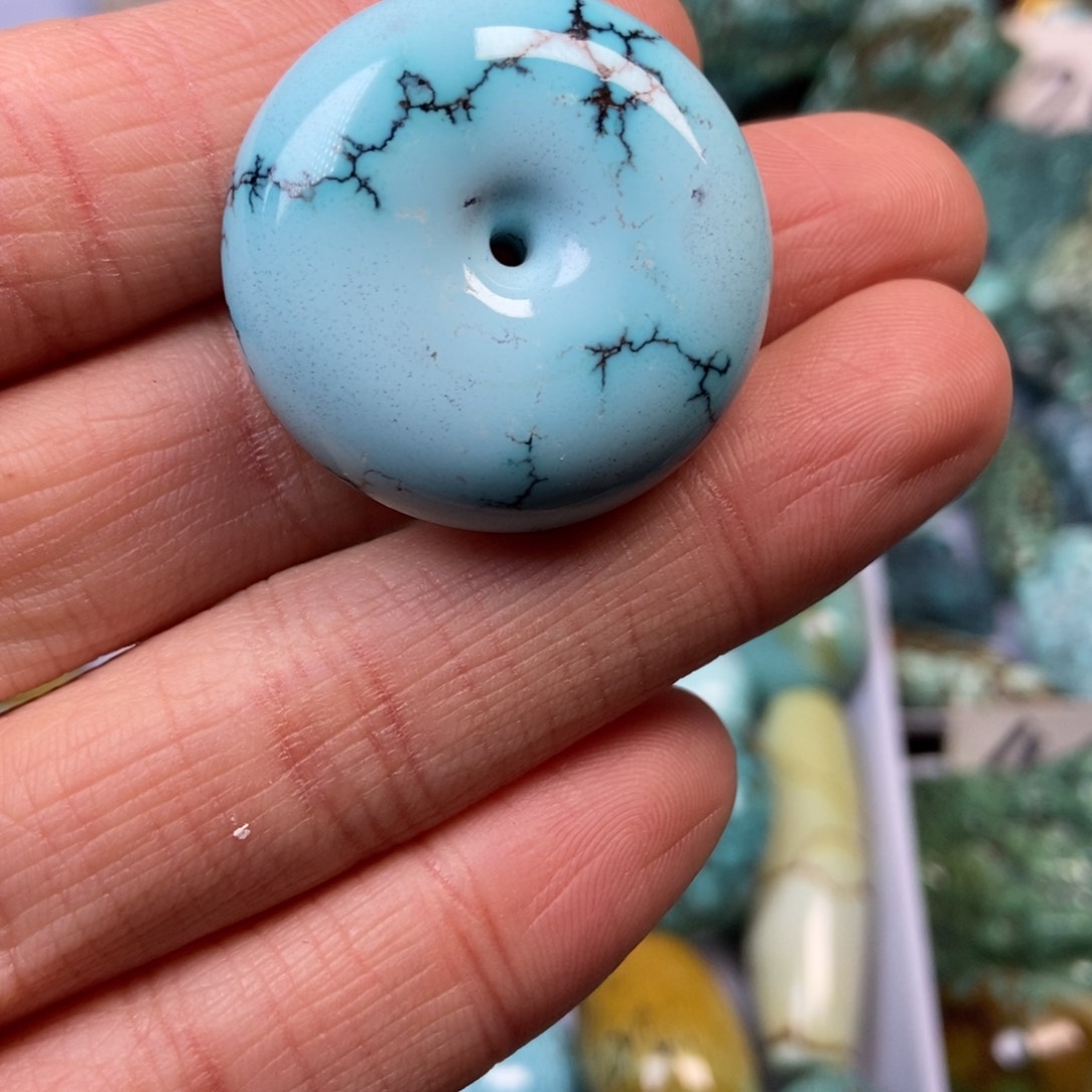 绿松石珠宝奇石未镶嵌