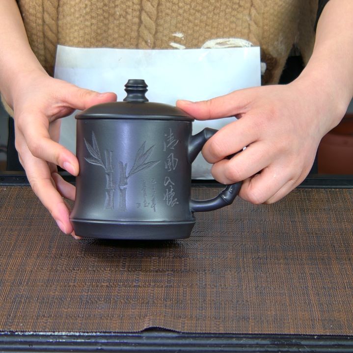 茶杯紫砂高货放漏