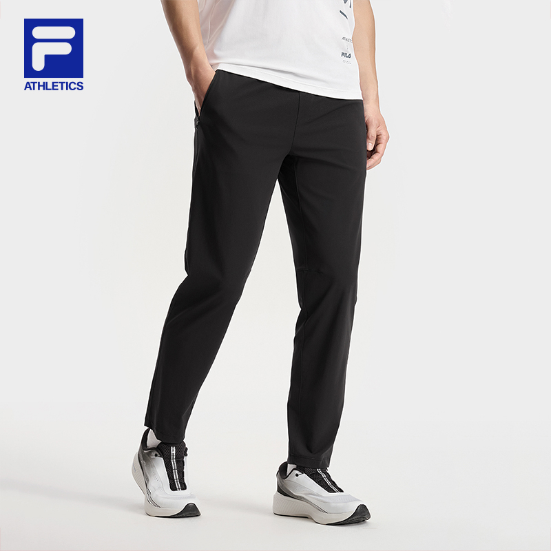 Fila/斐乐男士【A.P裤吧】秋季新款户外舒适直筒运动裤A11M531803F