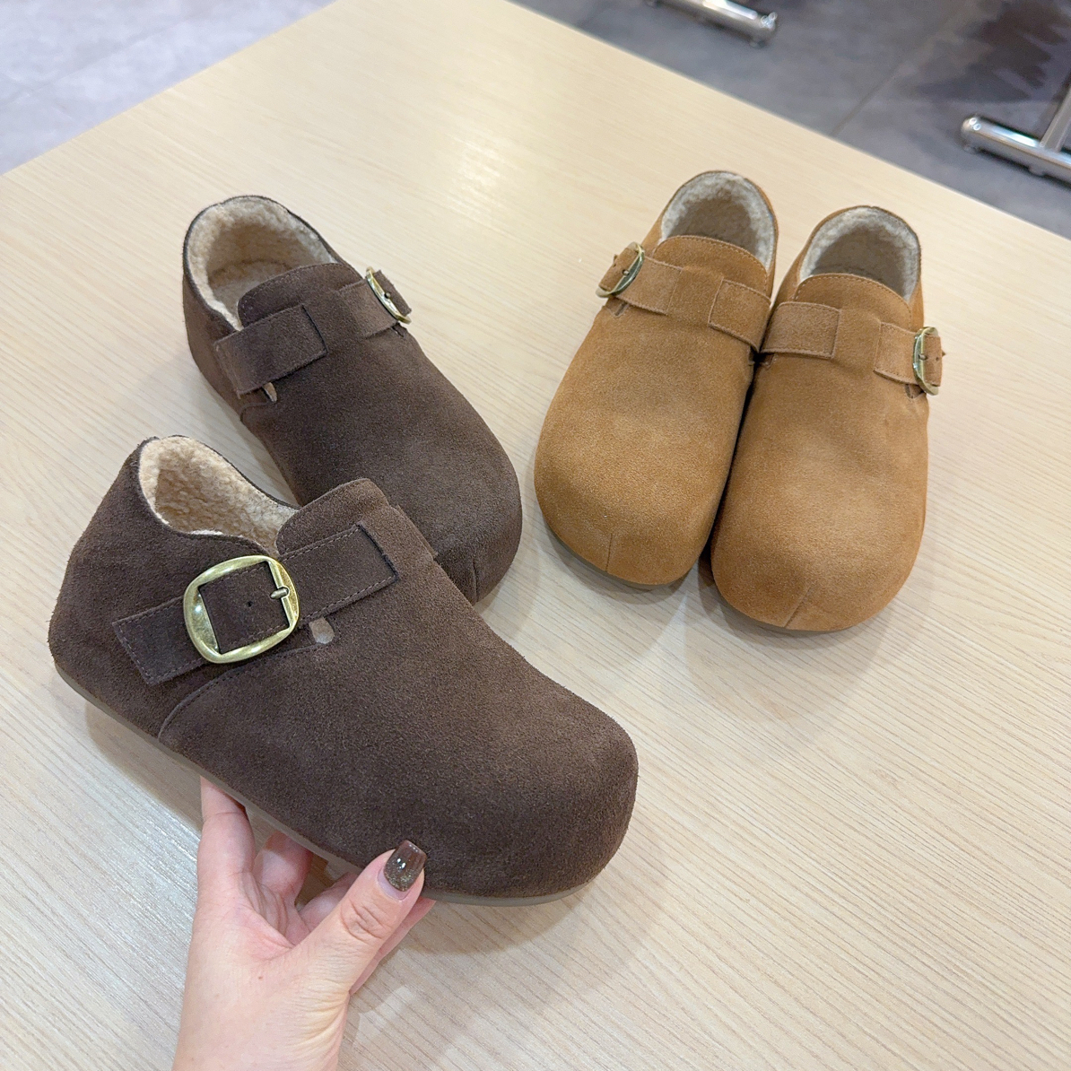 淡彩【爆款博肯】2025新款 舒服博肯鞋