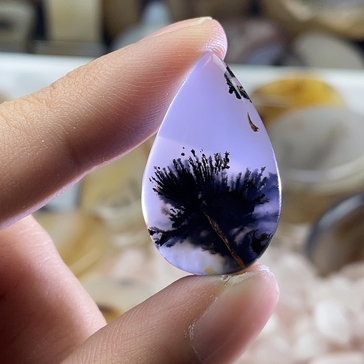 玛瑙/玉髓合金颈饰