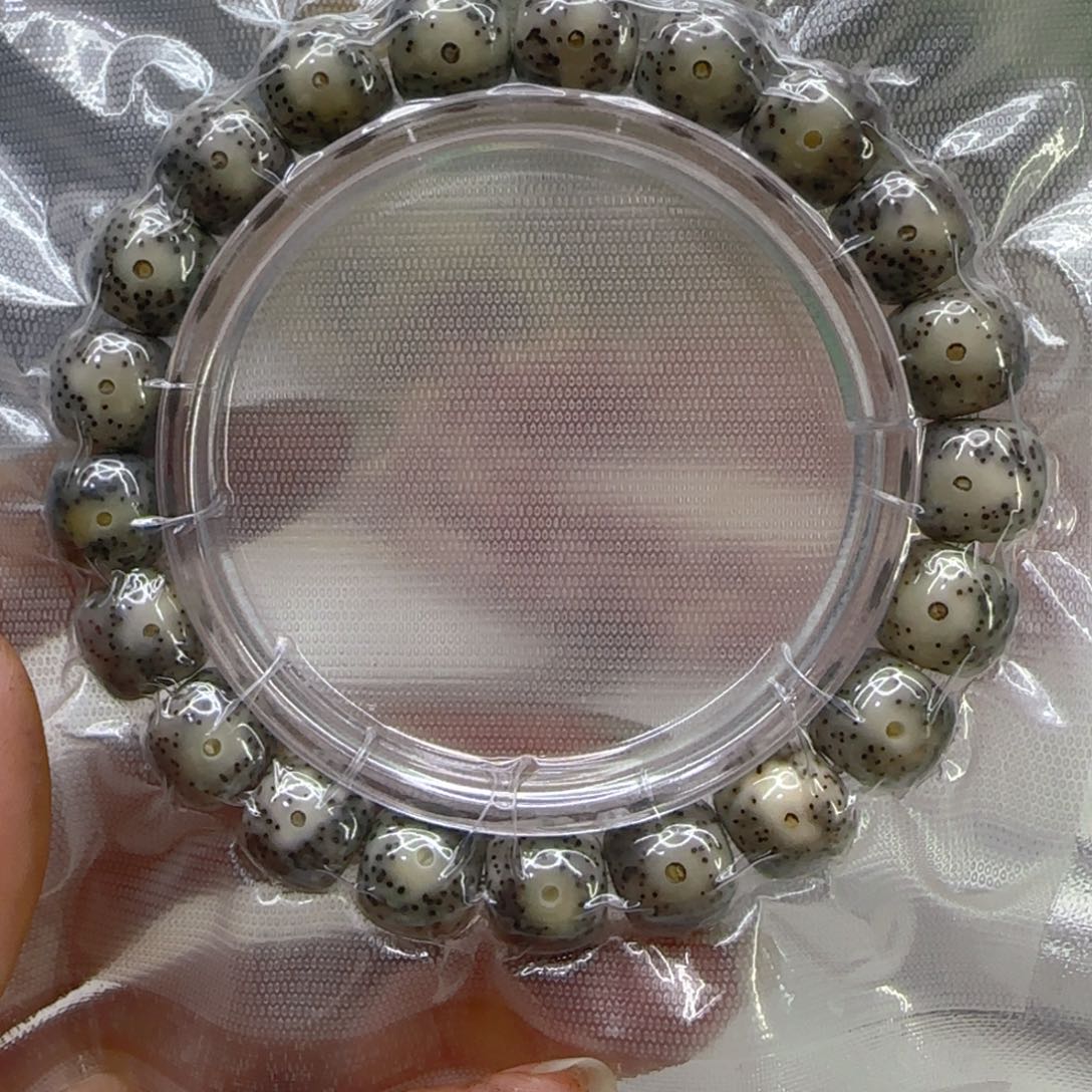 星月菩提手串80传说灰星月菩提1.1桶单圈