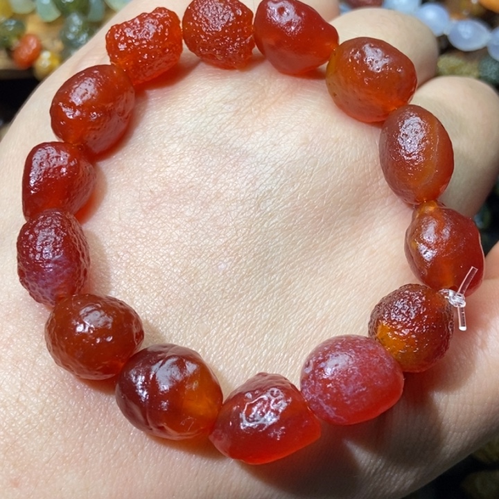 玛瑙/玉髓合金手链