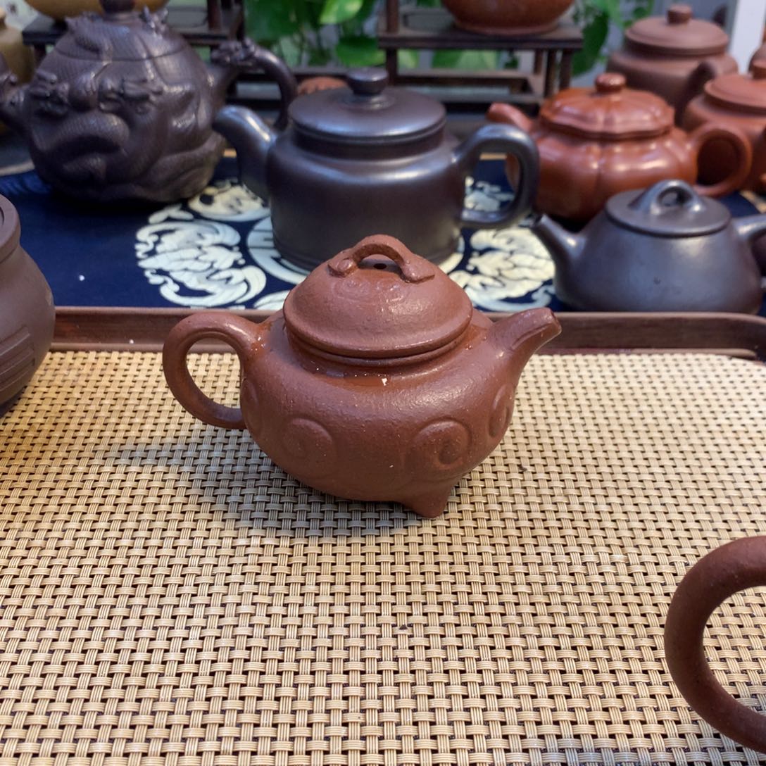 茶壶紫砂宜兴原矿zhu泥150cc