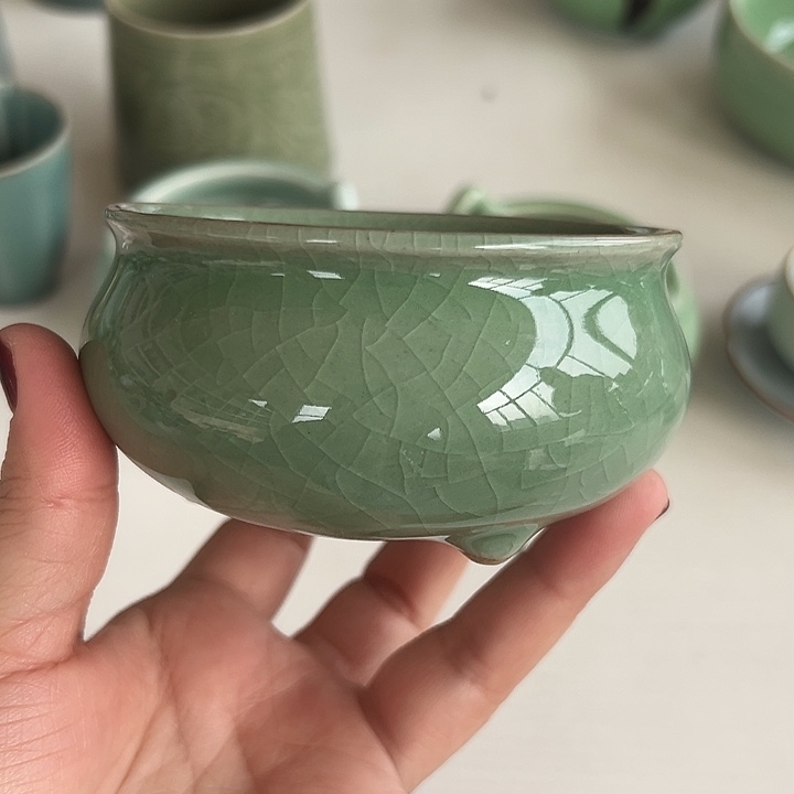 小米茶器龙泉青瓷
